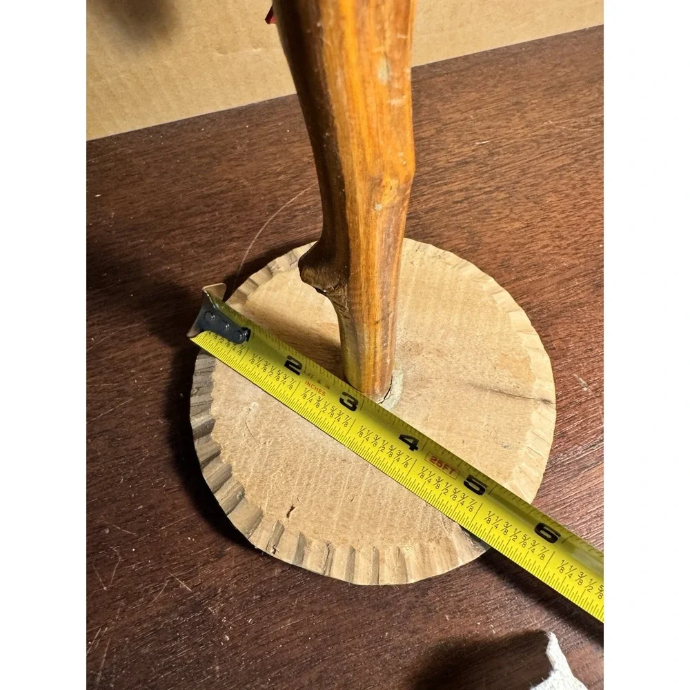 Hand carved Crafted Made Parrot On Branch Magaritaville Decor Jimmy Buffet 5:00
